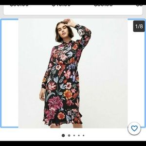 Beautiful like new JCrew pussy now floral dress